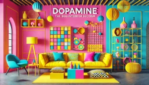 Dopamine Décor: The Bold and Joyful Interior Trend Dominating 2026