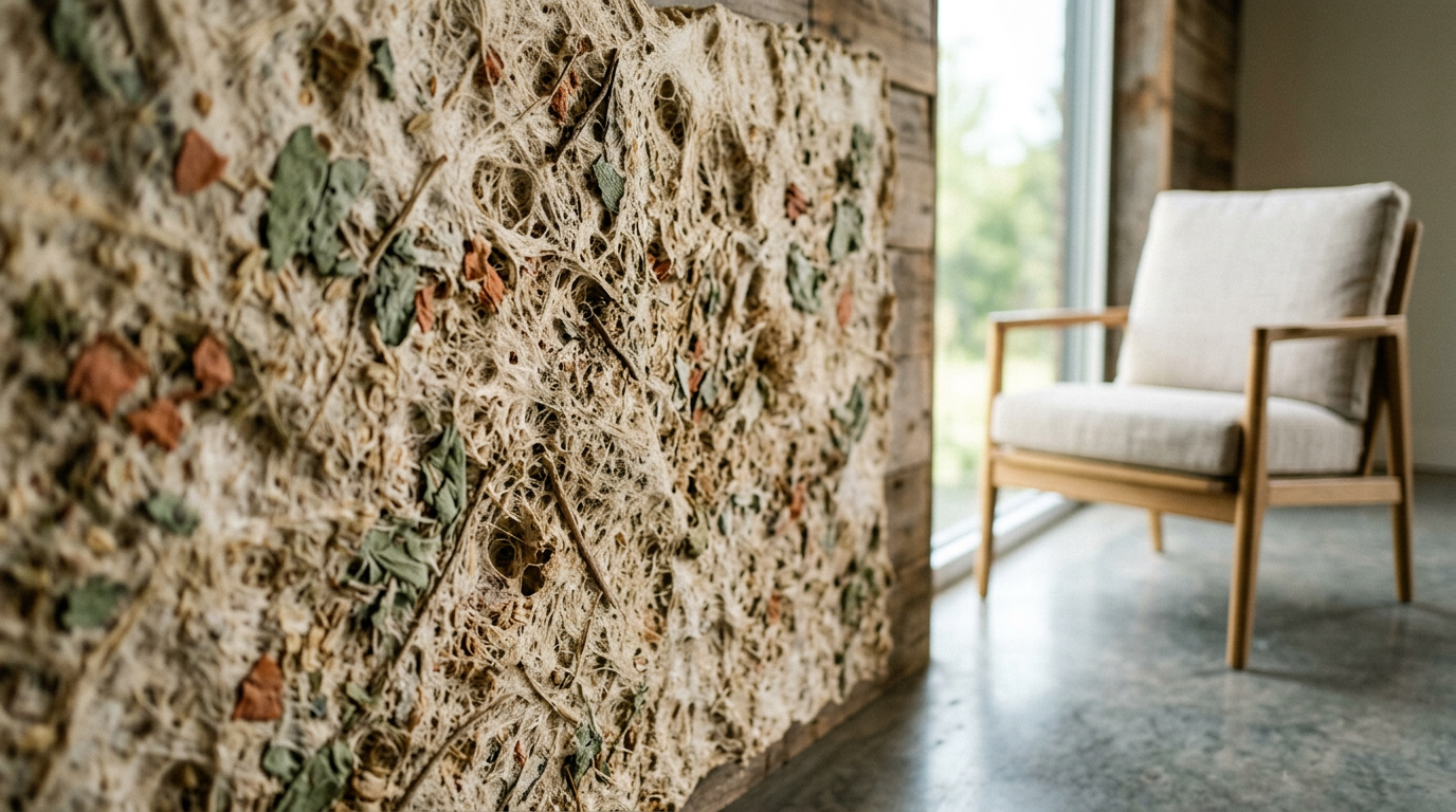 Beyond Aesthetics: How Smart and Biodegradable Materials Are Shaping Interior Design