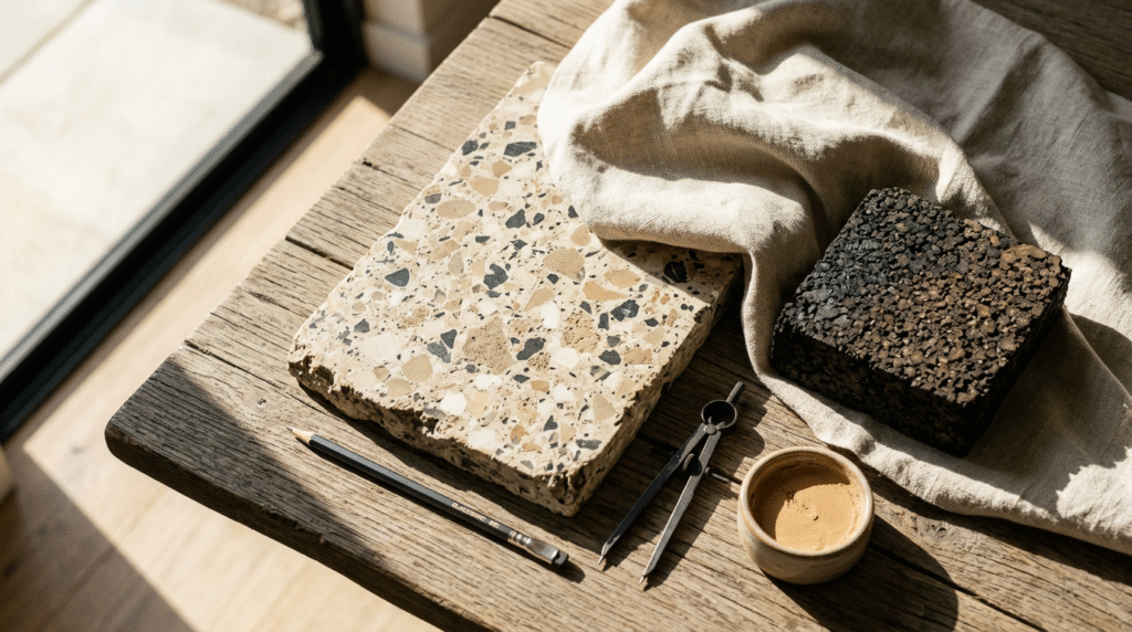 Sustainable Materials Become Standard, Not Trend, in 2025 Interiors
