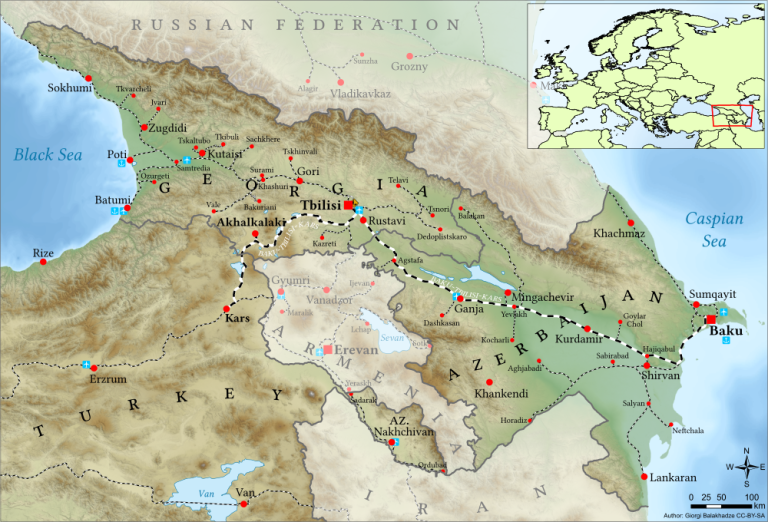 Georgia, Armenia, and Azerbaijan Compete as the Silk Road New Hubs