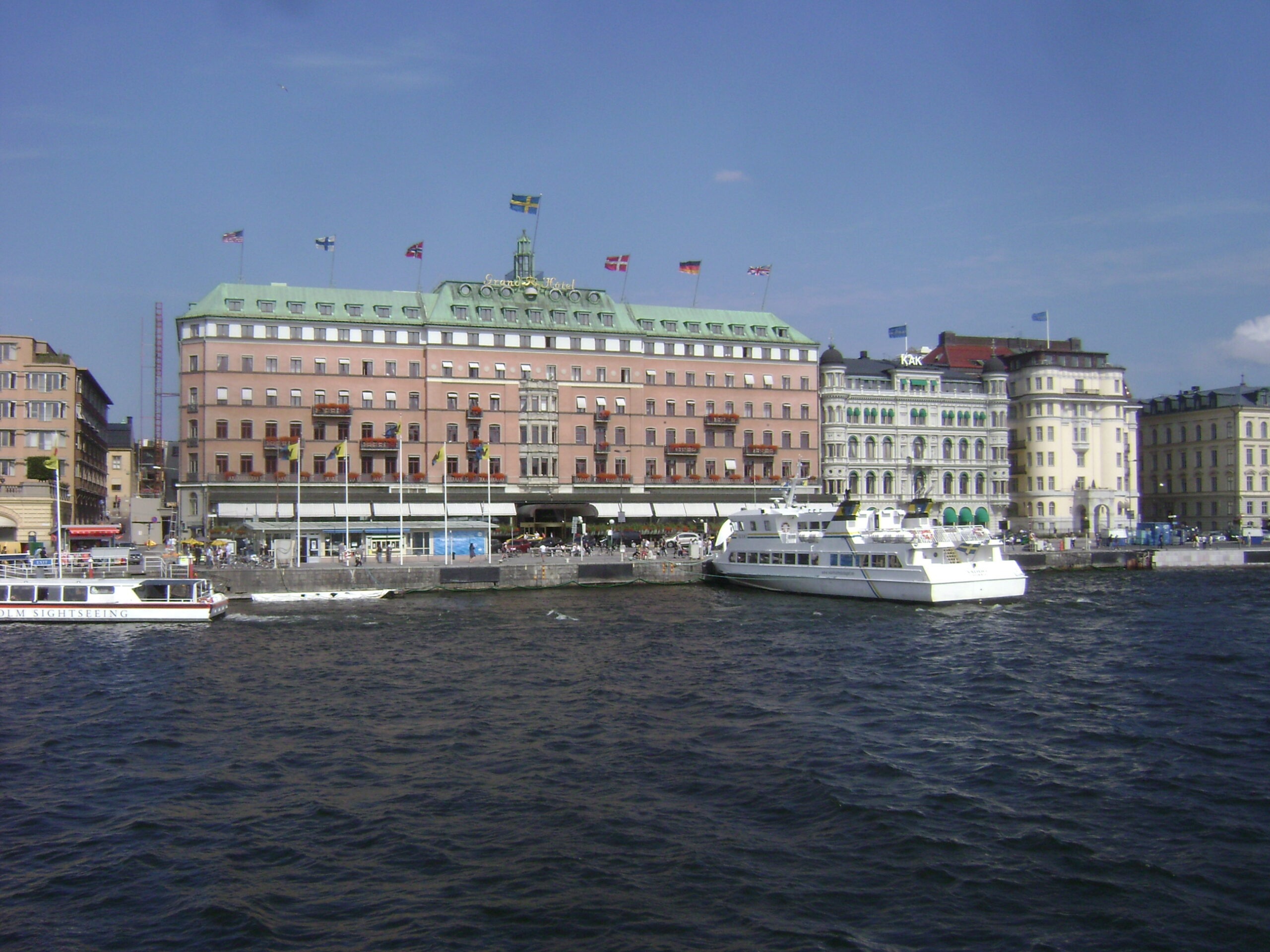 Vy över Stockholm
