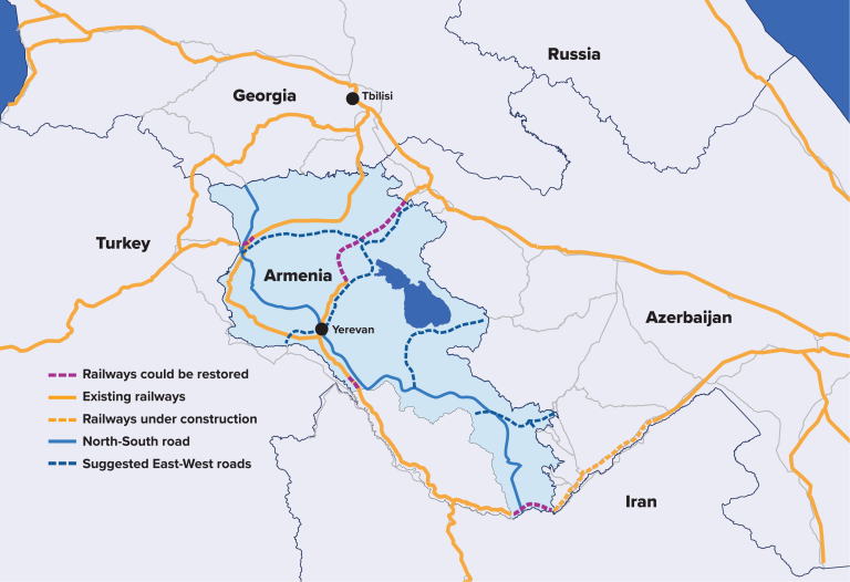 How the Armenia-Azerbaijan Peace Deal Could Rewire the South Caucasus Trade Routes