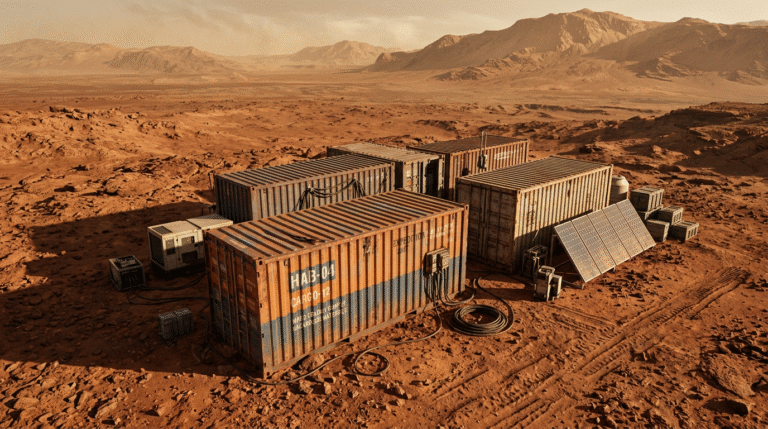 The First Interplanetary Supply Chain: How Earth Will Ship to Mars