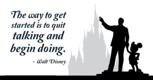 Quit Talking, Start Doing