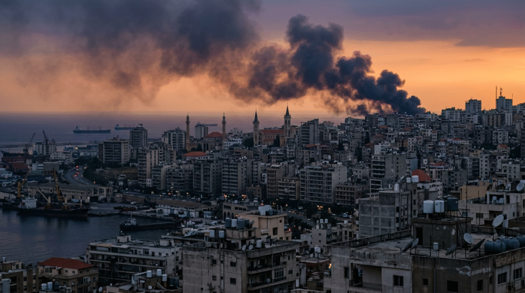 Middle East Tensions Escalate After Airstrikes Hit Southern Beirut