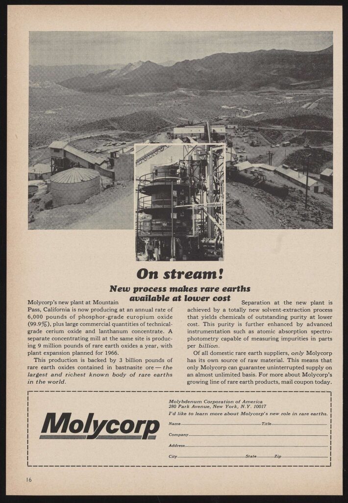 Rare earth processing illustration