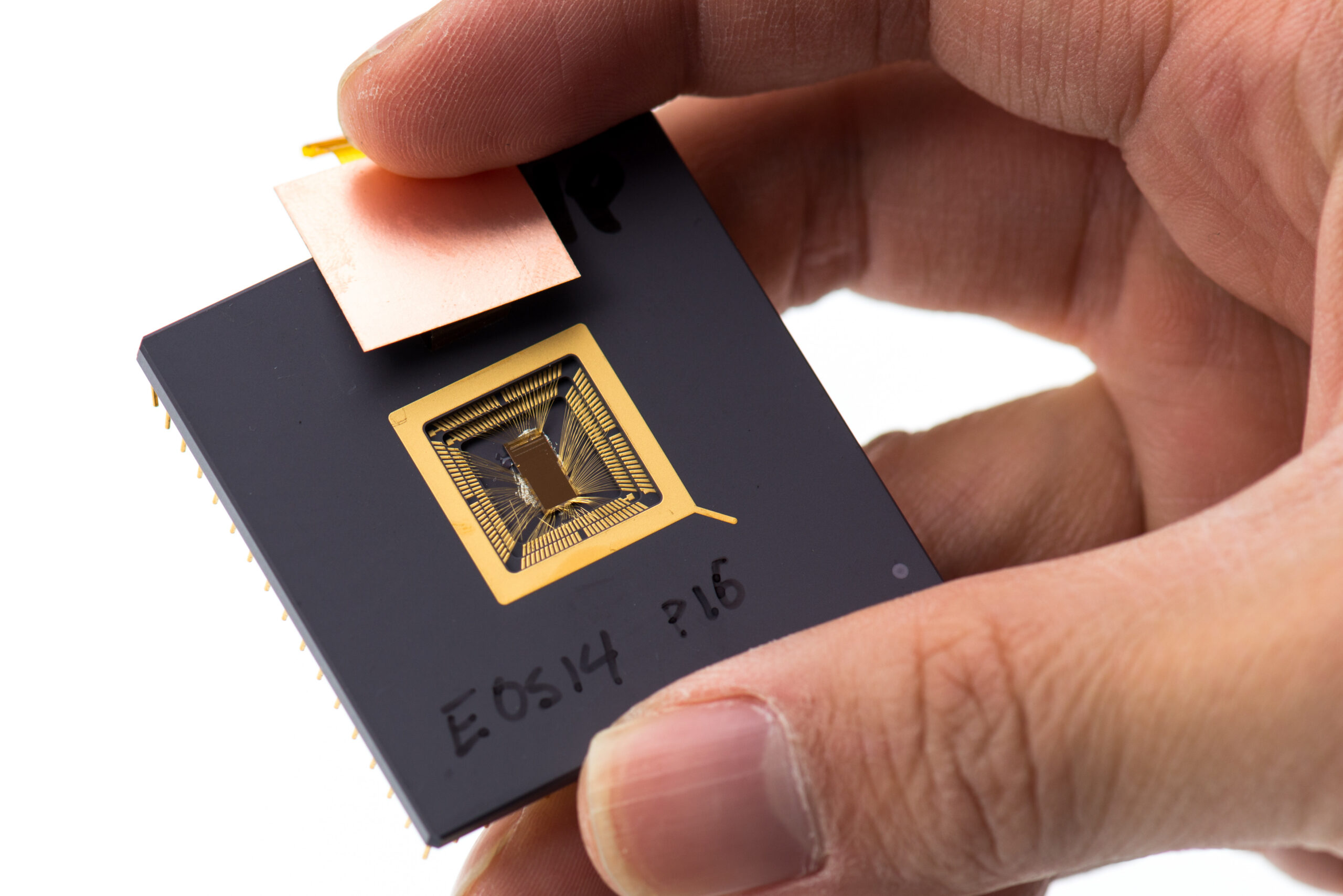 Prototypchip med RISC-V-arkitektur