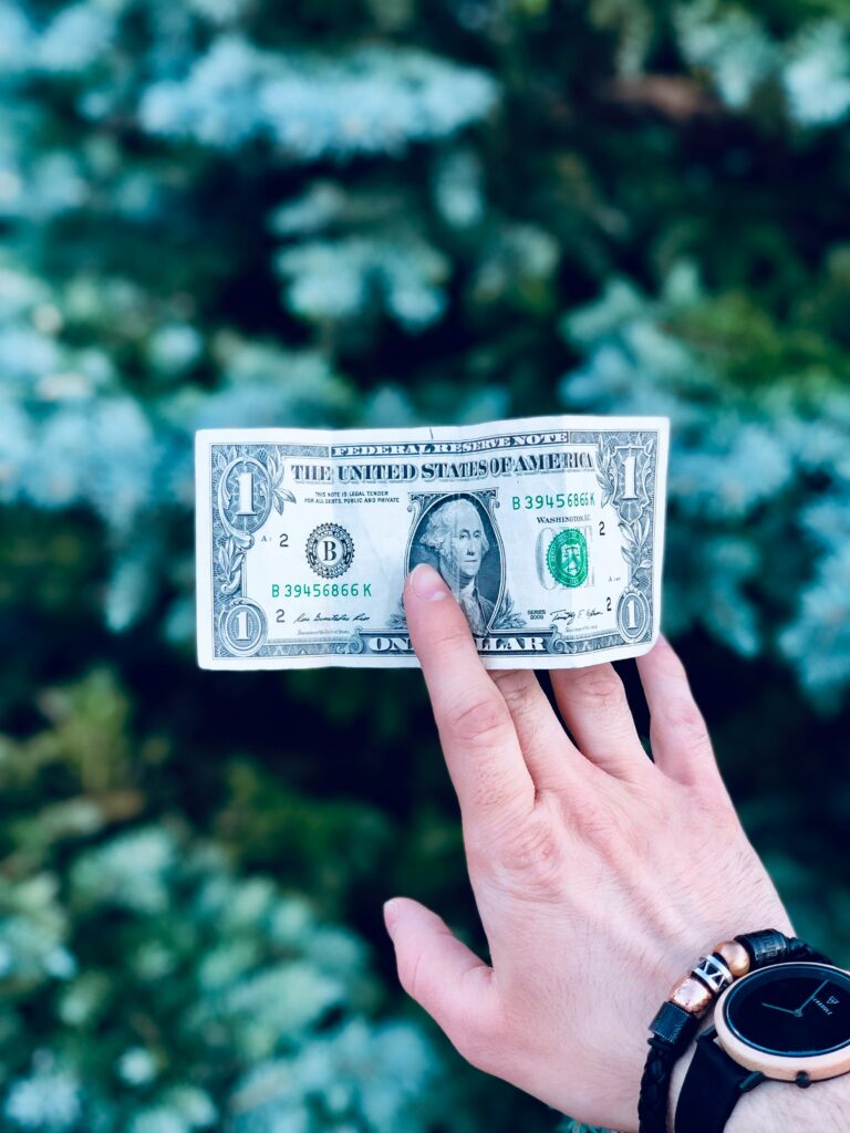 US one-dollar banknote