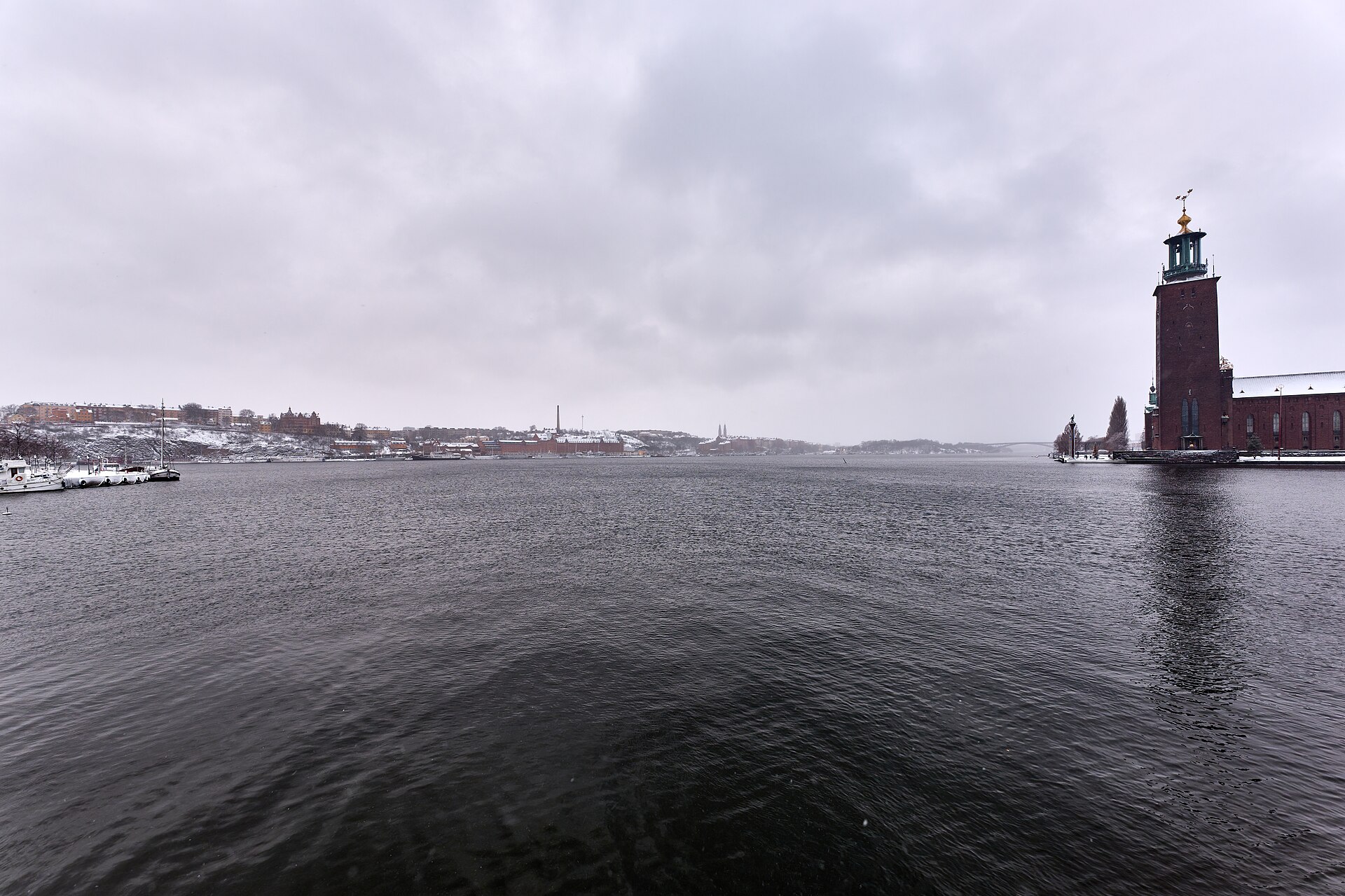 Riddarfjärden seen from Riddarholmen Stadslager Stockholm 2026-01-02 02